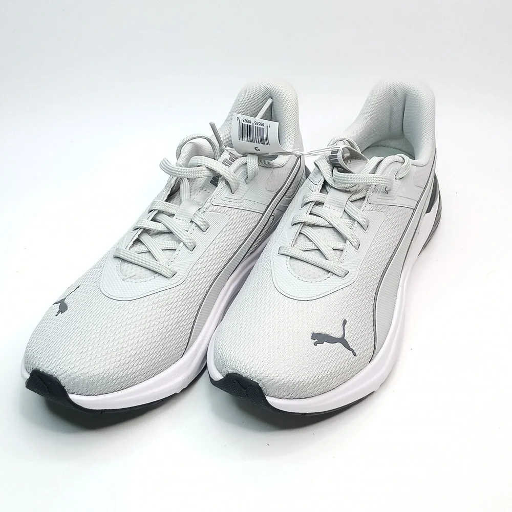Puma Disperse Sneaker Men Size 9 Gray Mesh SoftFoam+ Athletic 312263-04